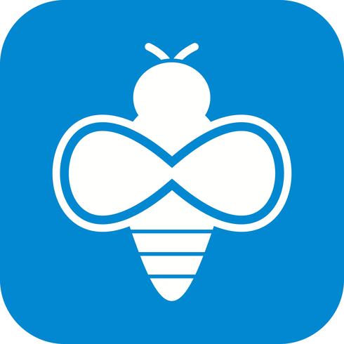 Bienen-Vektor-Symbol vektor