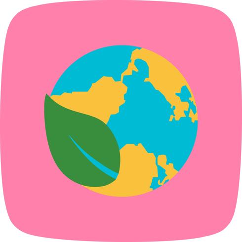 eco world vector icon