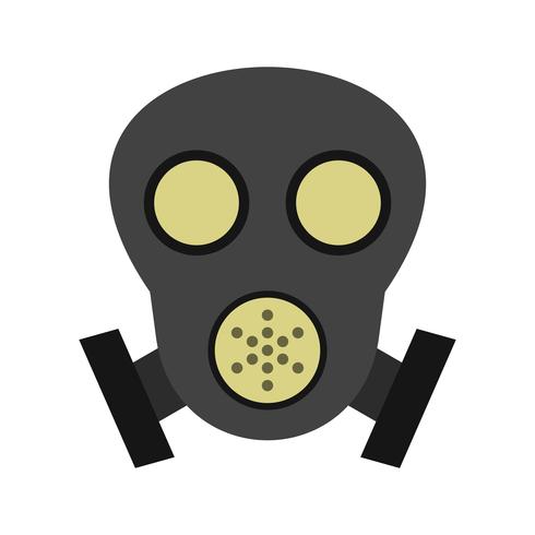 Gasmaske Vektor Icon