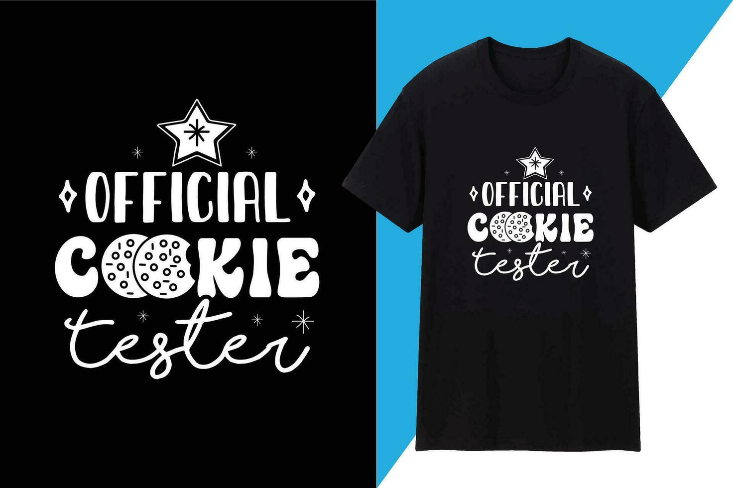 officiell cookietestare vektor