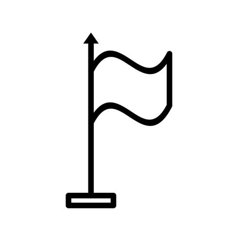 Flag-Vektor-Symbol vektor