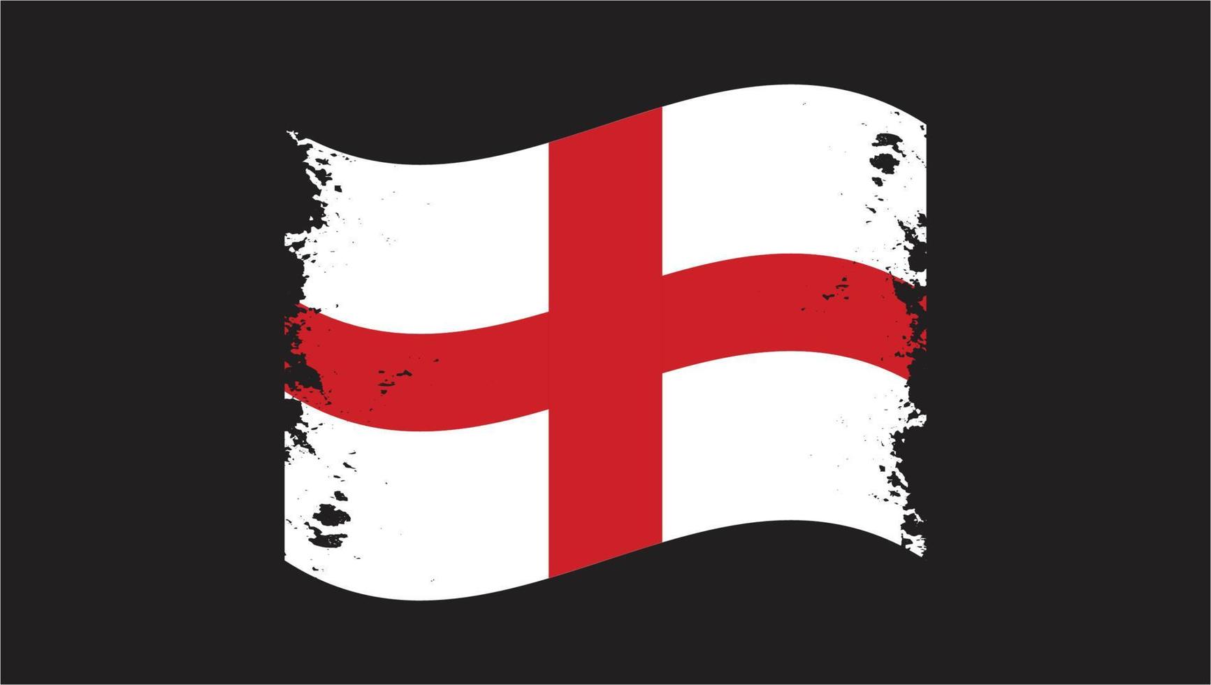 england land borste flagga design vektor