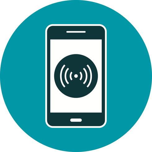 Hotspot-Anwendungssymbol für mobile Anwendungen vektor