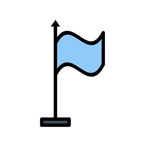 Flag-Vektor-Symbol vektor