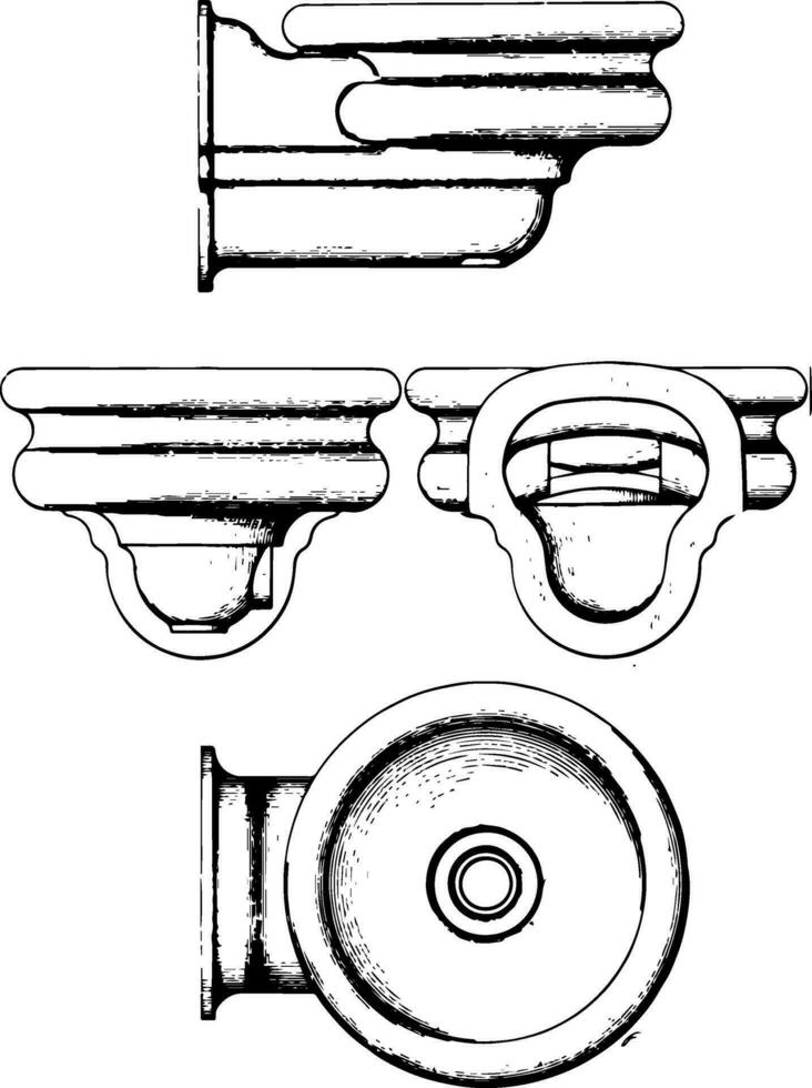 dricka fontän årgång illustration vektor