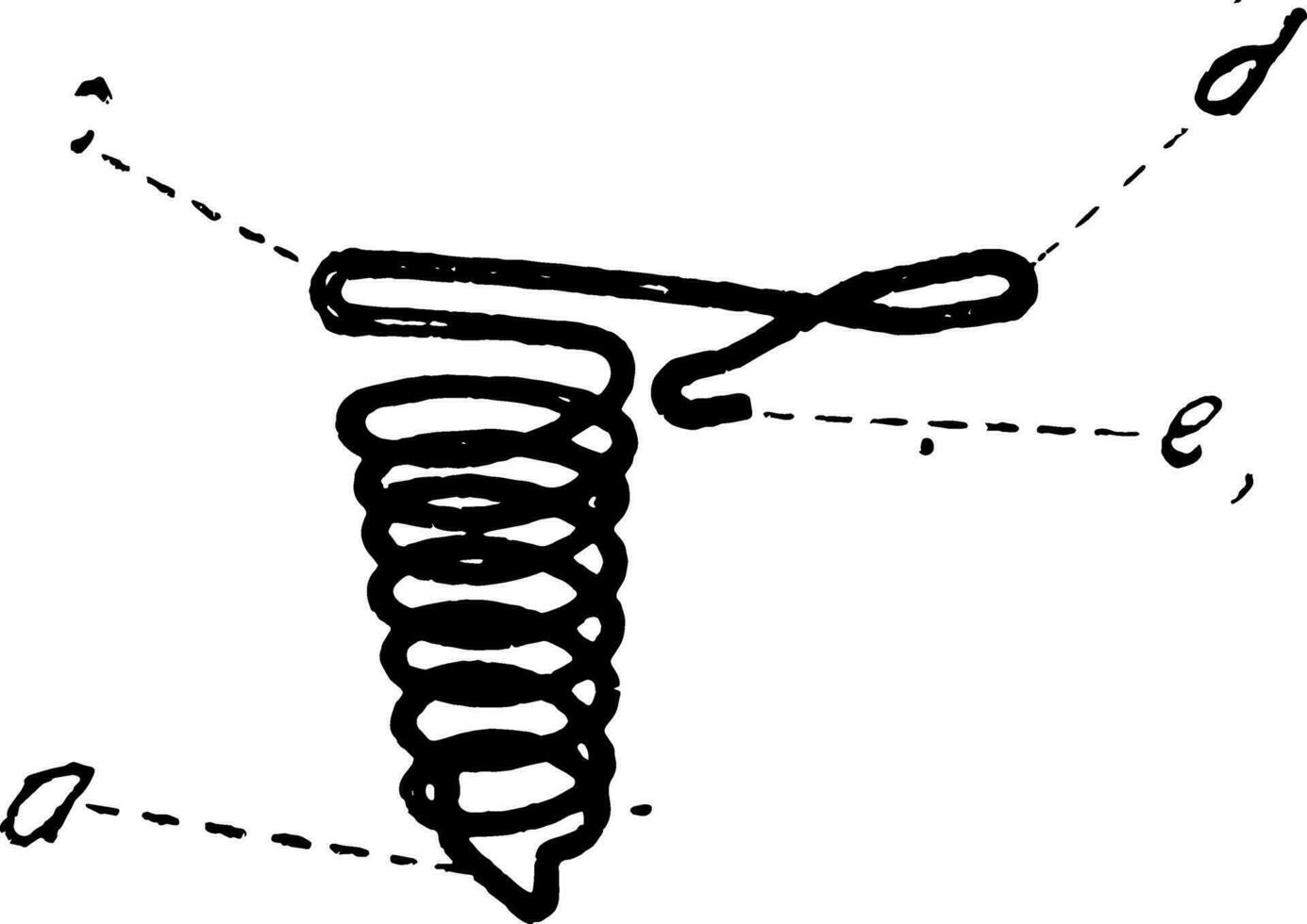 mehrere Zweck Frühling Jahrgang Illustration. vektor