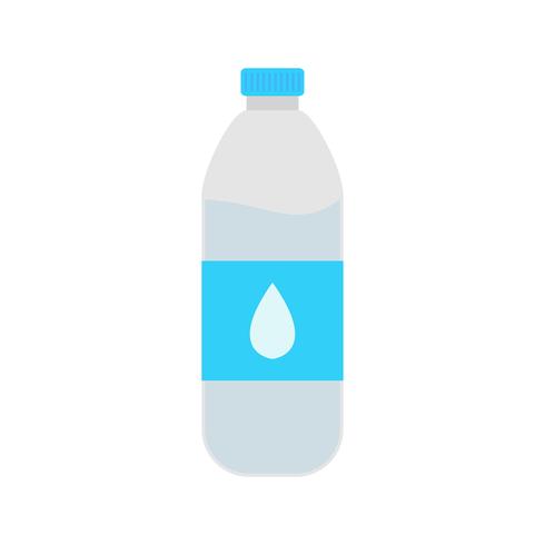 Vektor-Wasserflaschen-Symbol vektor