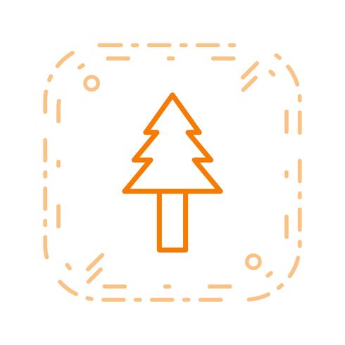 Pine Tree Vector Icon