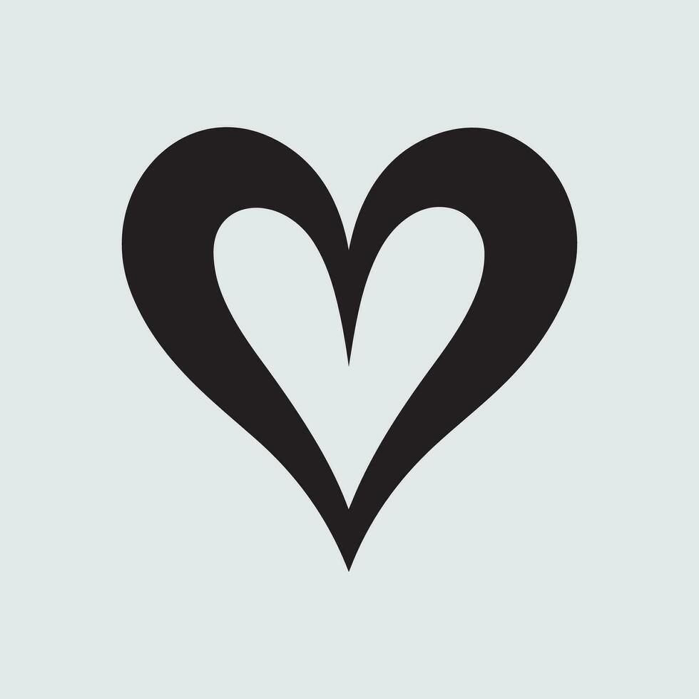 hjärta vektor symbol, ikoner, och grafik