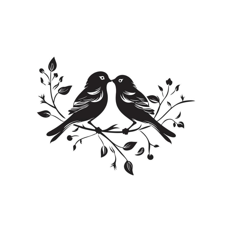 Lovebird Vektor Kunst, Symbole, und Grafik