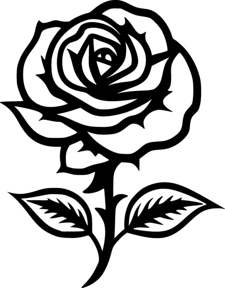 Rose - - hoch Qualität Vektor Logo - - Vektor Illustration Ideal zum T-Shirt Grafik