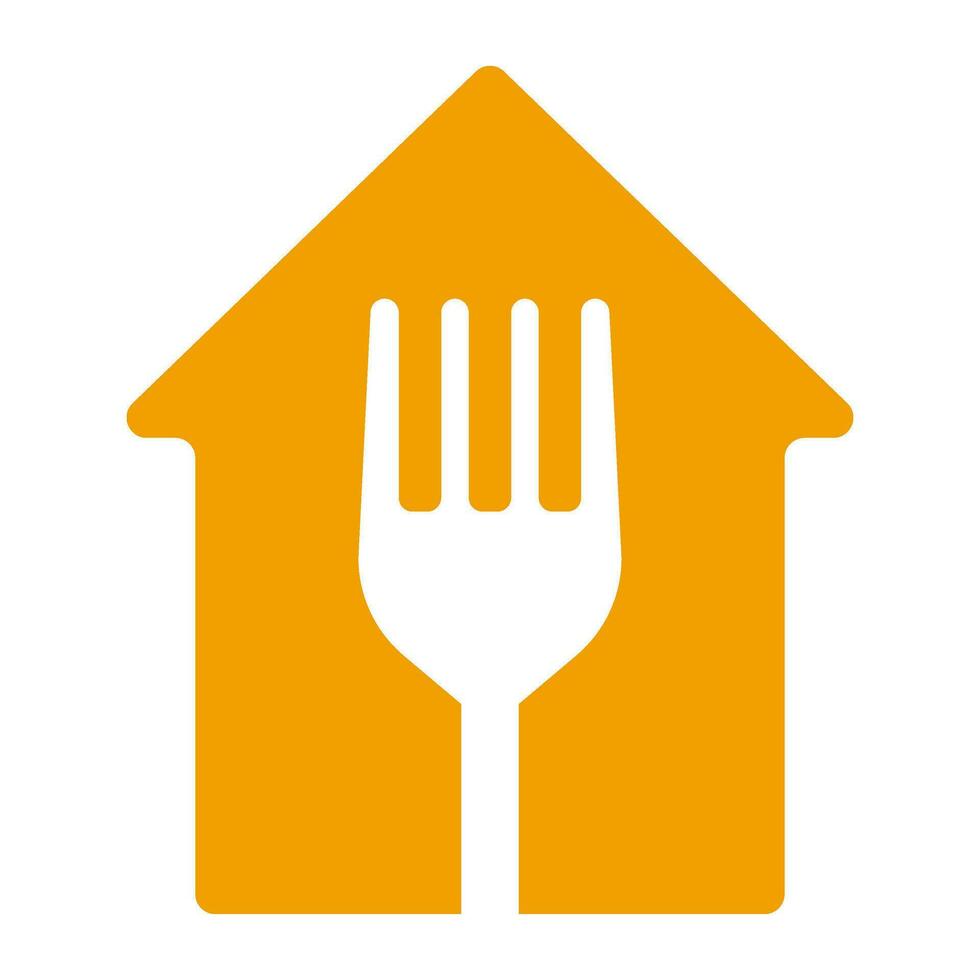 Gabel Restaurant Vektor Logo