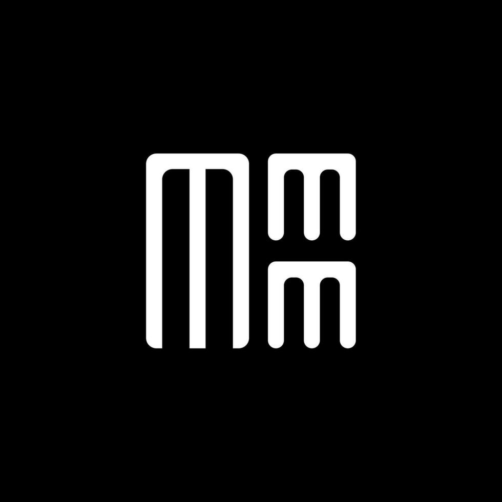 mmm brev logotyp vektor design, mmm enkel och modern logotyp. mmm lyxig alfabet design