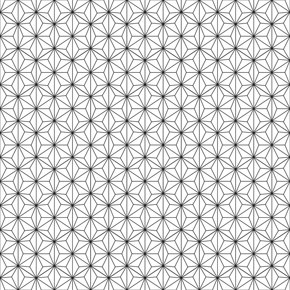Satz von abstrakten geometrischen nahtlosen Mustern abstrakte geometrische Grafikdesign drucken nahtlose geometrische Muster. vektor