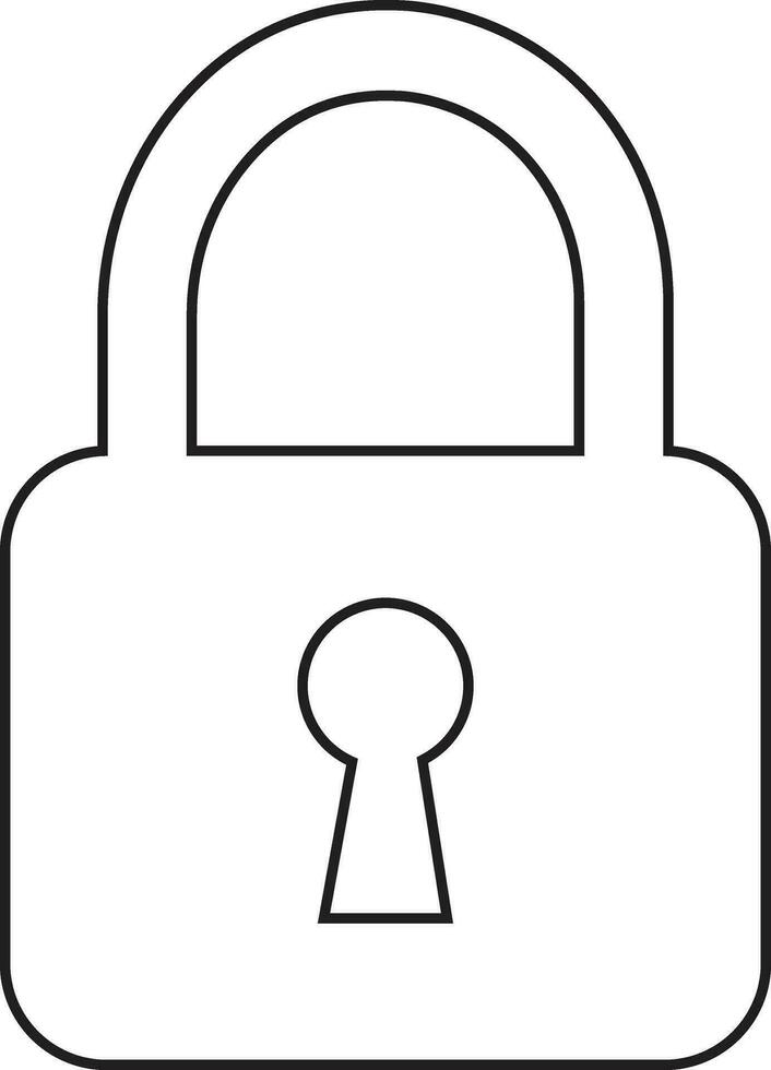 öppen låsa ikon i trend bakgrund. använda sig av för säkerhet, Integritet eller säkerhet systemet tecken symbol. design, vektor för appar och hemsida