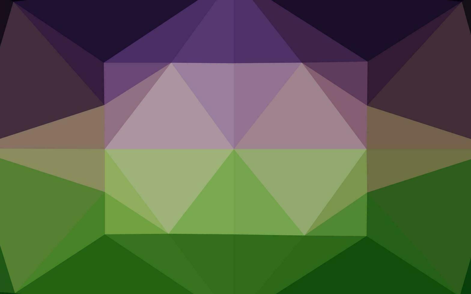 ljus rosa, grön vektor polygon abstrakt layout.