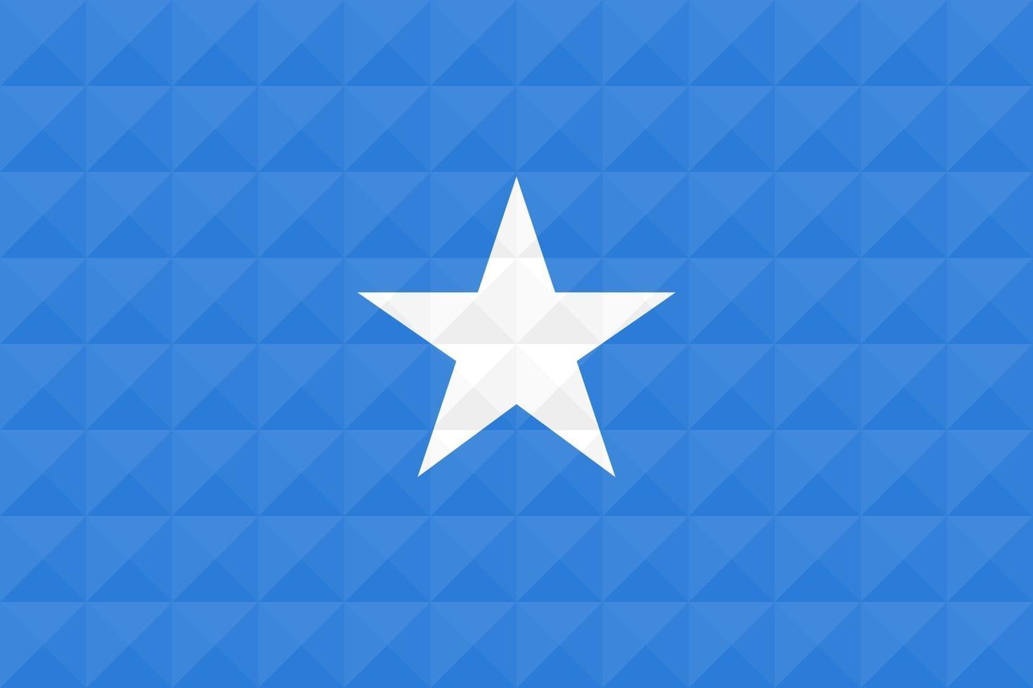 Somalias konstnärliga flagga med design för geometrisk vågkoncept vektor