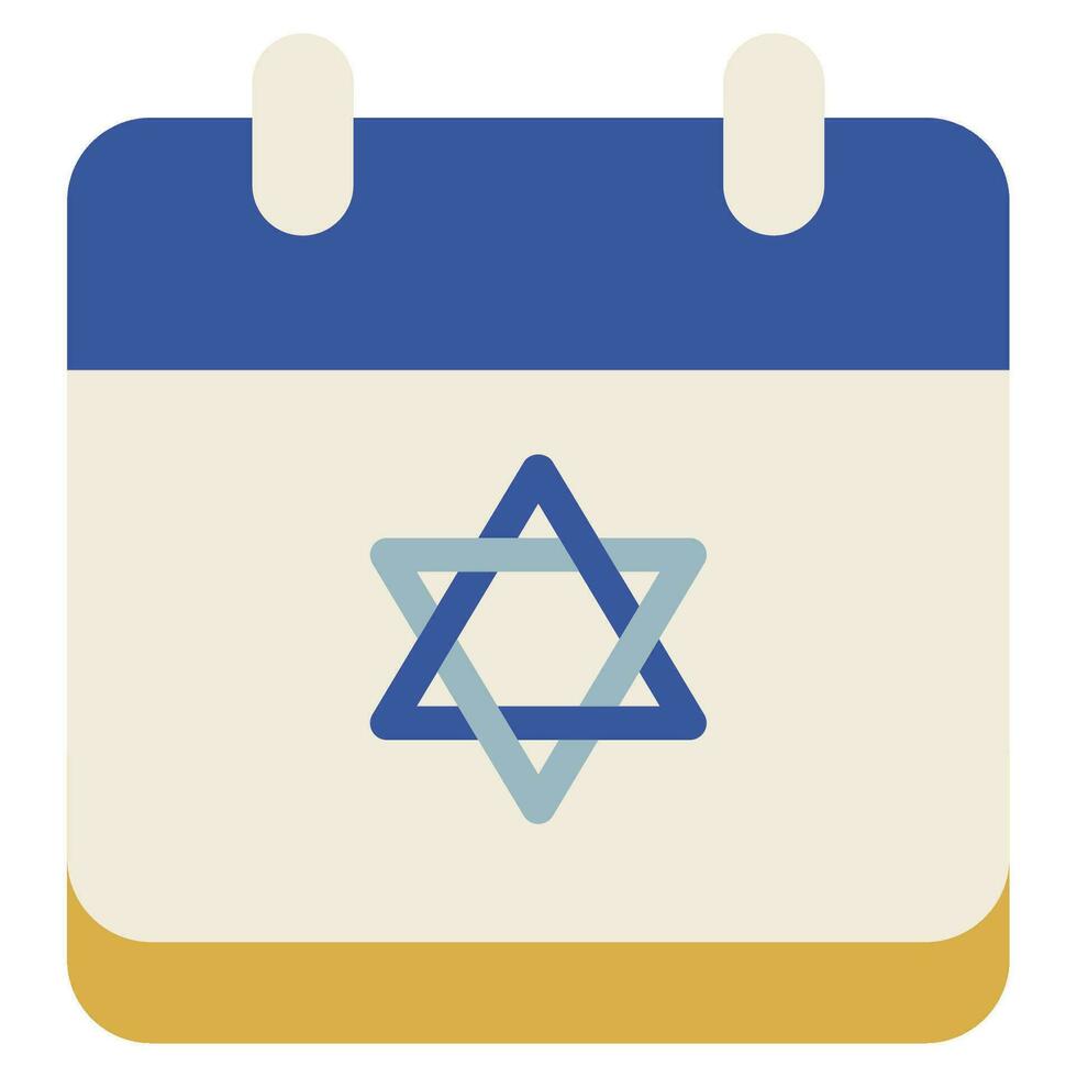 jewish Semester illustration ikoner för webb, app, infografik, etc vektor