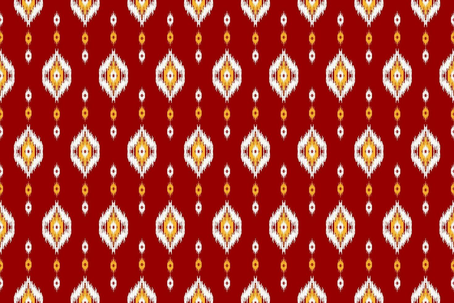 Stoff ethnisch rot Muster Kunst. geometrisch nahtlos Muster im Stamm. amerikanisch und Mexikaner Stil. vektor