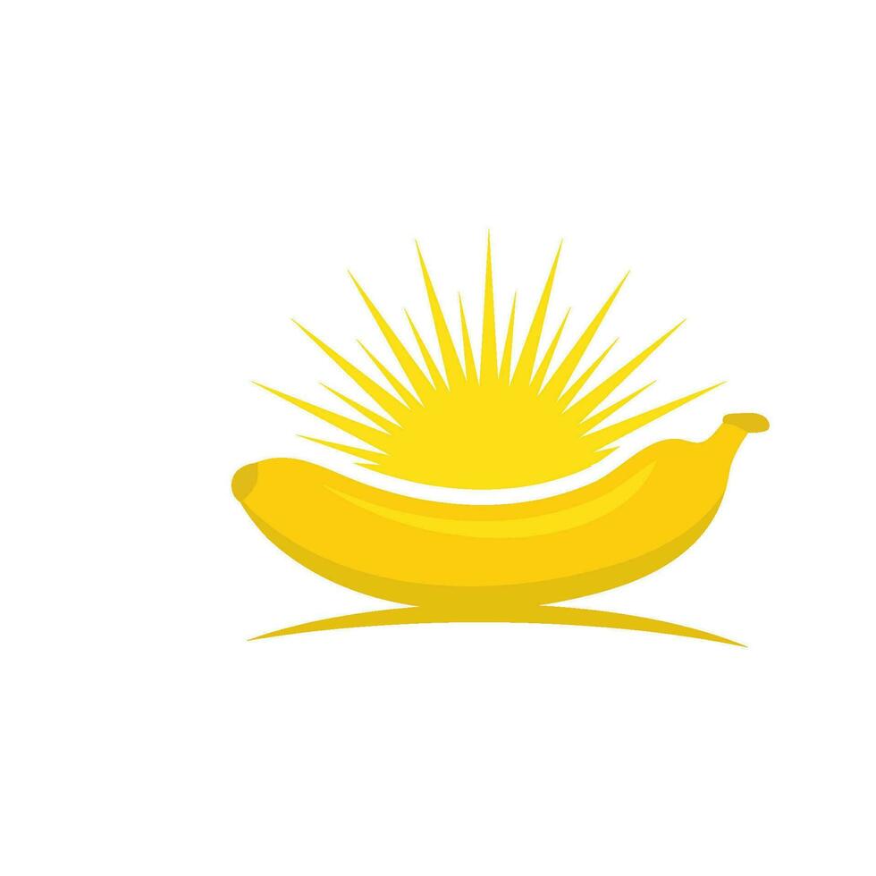 Banane Vektor Symbol Illustration Design