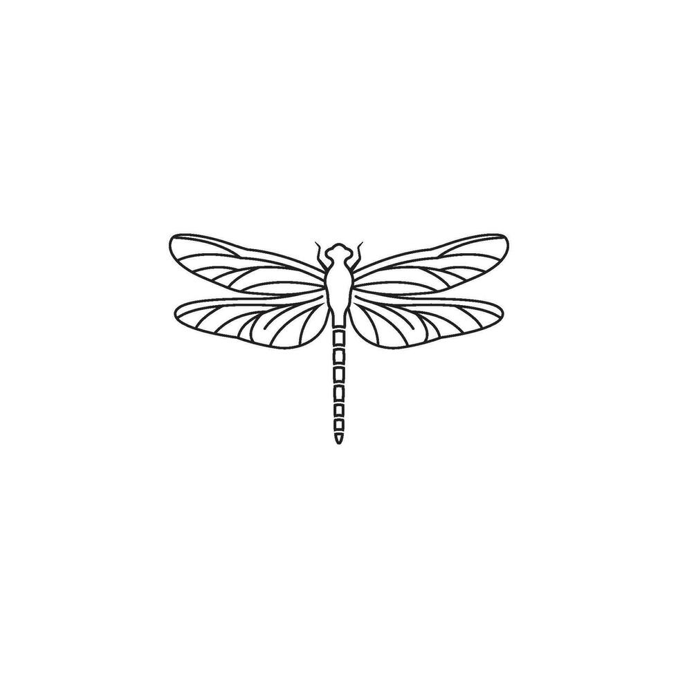 Libelle Symbol Vektor