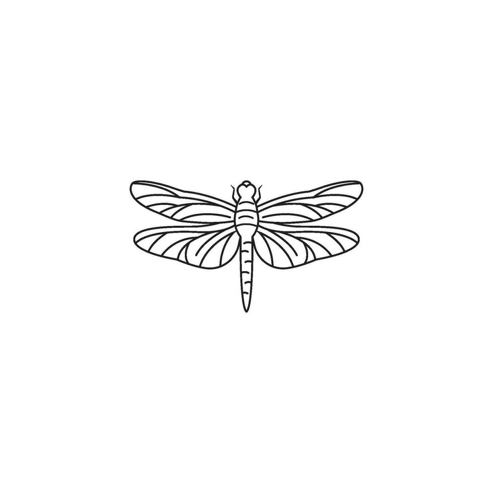 Libelle Symbol Vektor