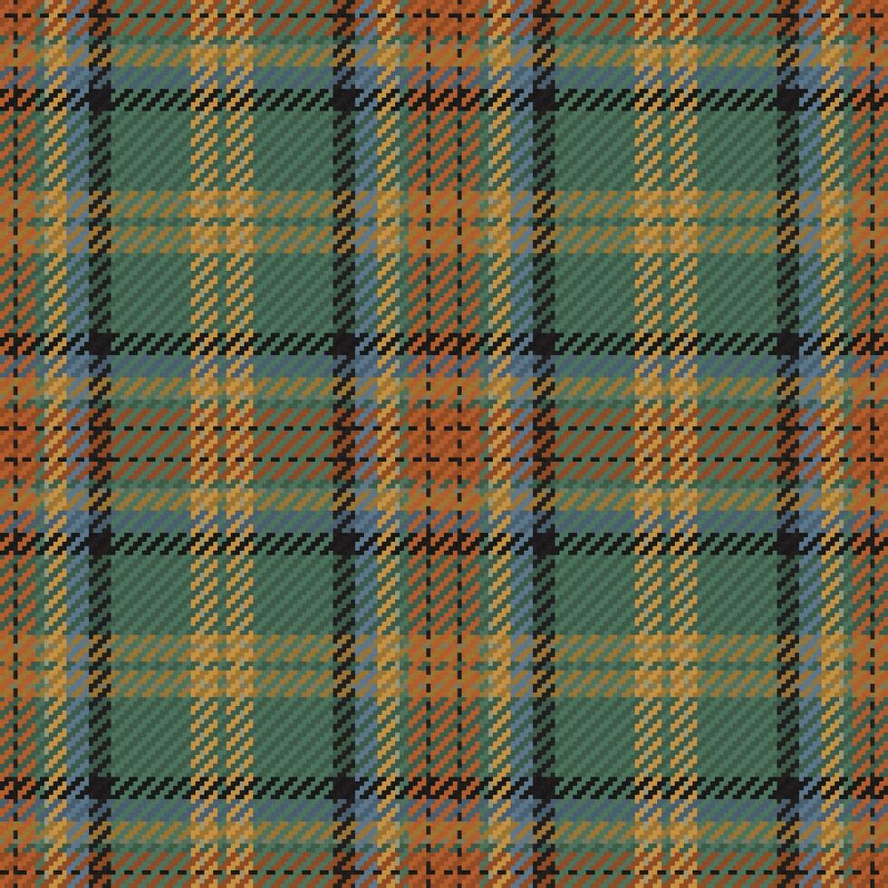 Nahtloses Muster aus schottischem Tartan-Plaid. wiederholbarer hintergrund mit karierter stoffstruktur. Vektorhintergrund gestreifter Textildruck. vektor