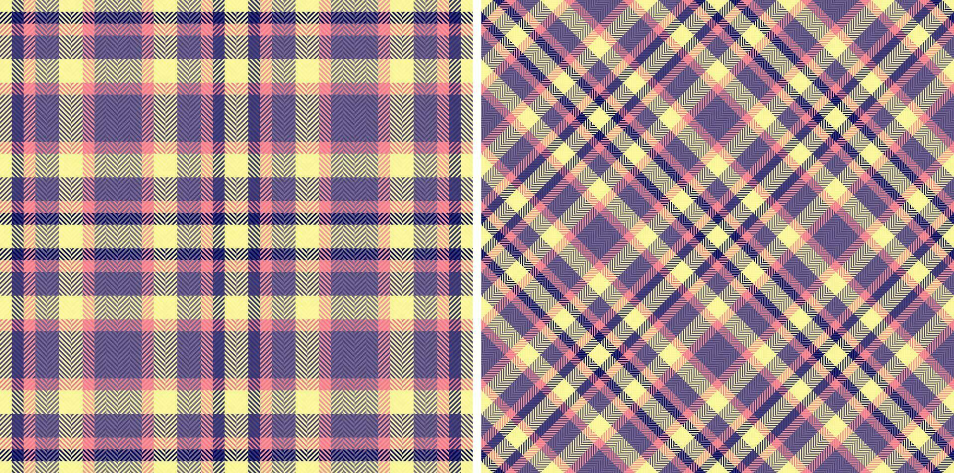 textur kolla upp tyg av sömlös bakgrund tartan med en mönster pläd vektor textil.