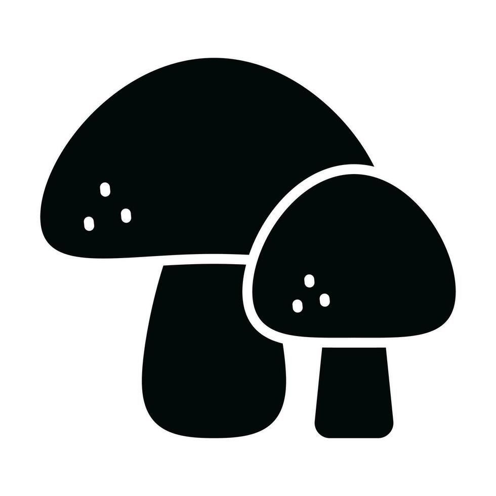 Prämie Symbol von Pilz, gesund und organisch Essen vektor