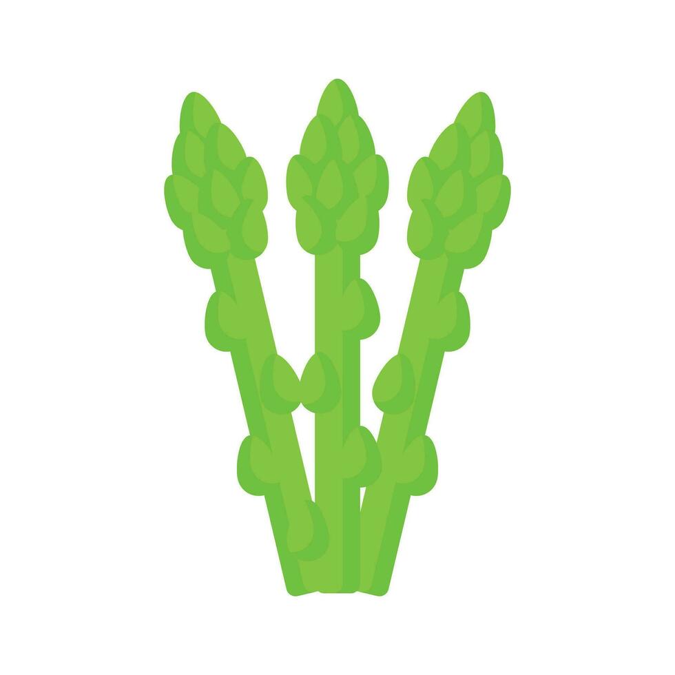 Spargel Gemüse Vektor Design, gesund und organisch Essen