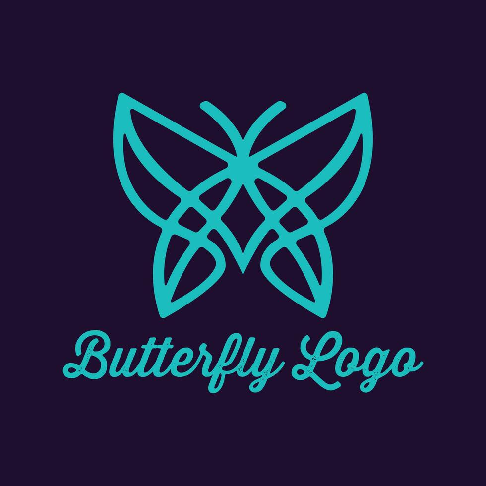 Schmetterling Logo Design Vektor Vorlage, Schmetterling Logo zum schön und Spa Geschäft