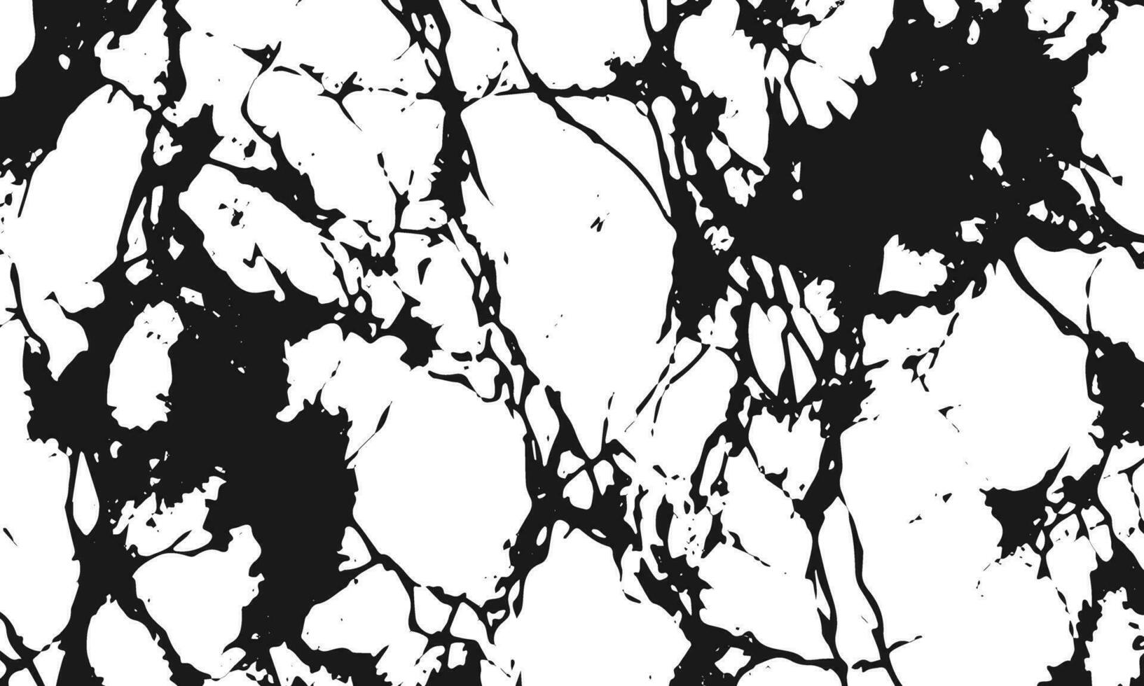 schwarz und Weiß Marmor Textur nahtlos Muster vektor