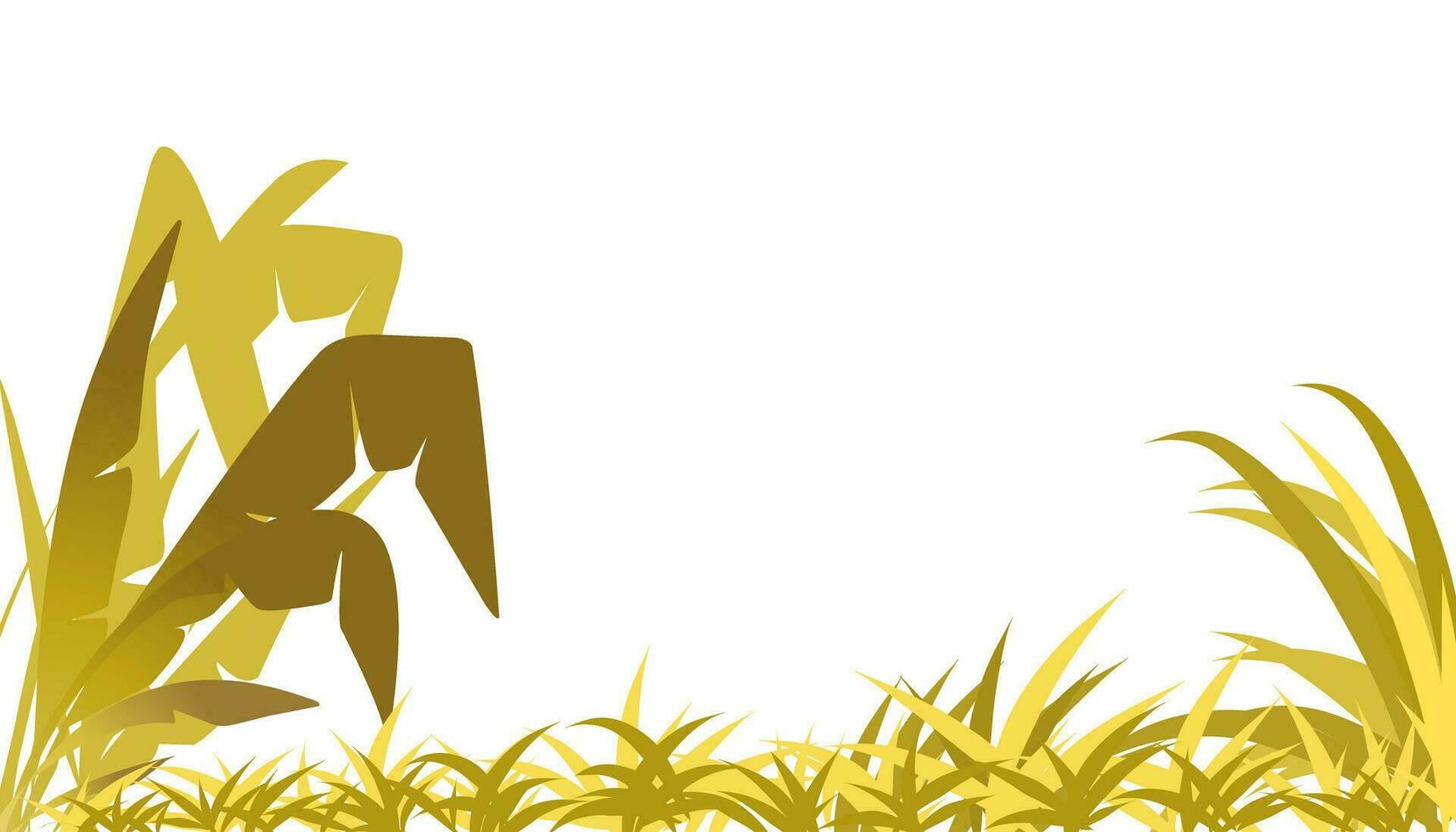 illustration bakgrund med en fyllig gul växt tema. perfekt för tapet, inbjudan kort, kuvert, tidningar, bok täcker. vektor