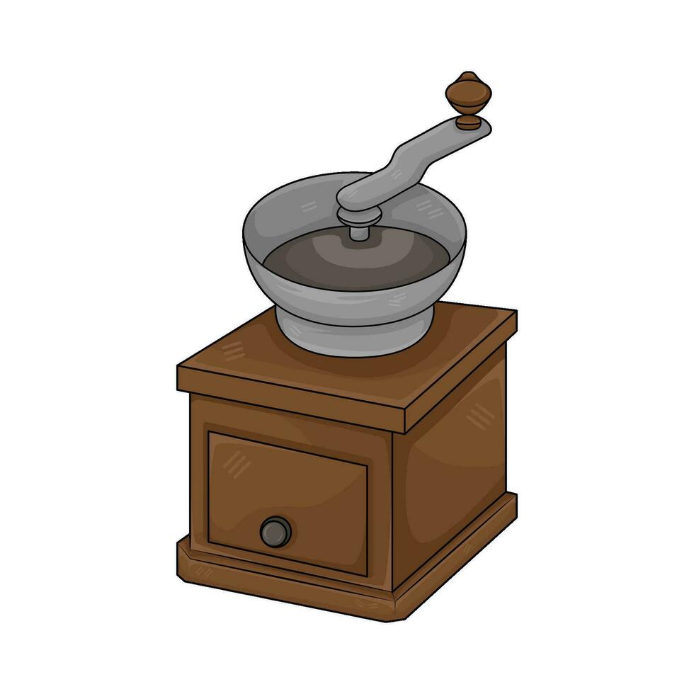 Schleifer Kaffee Illustration vektor