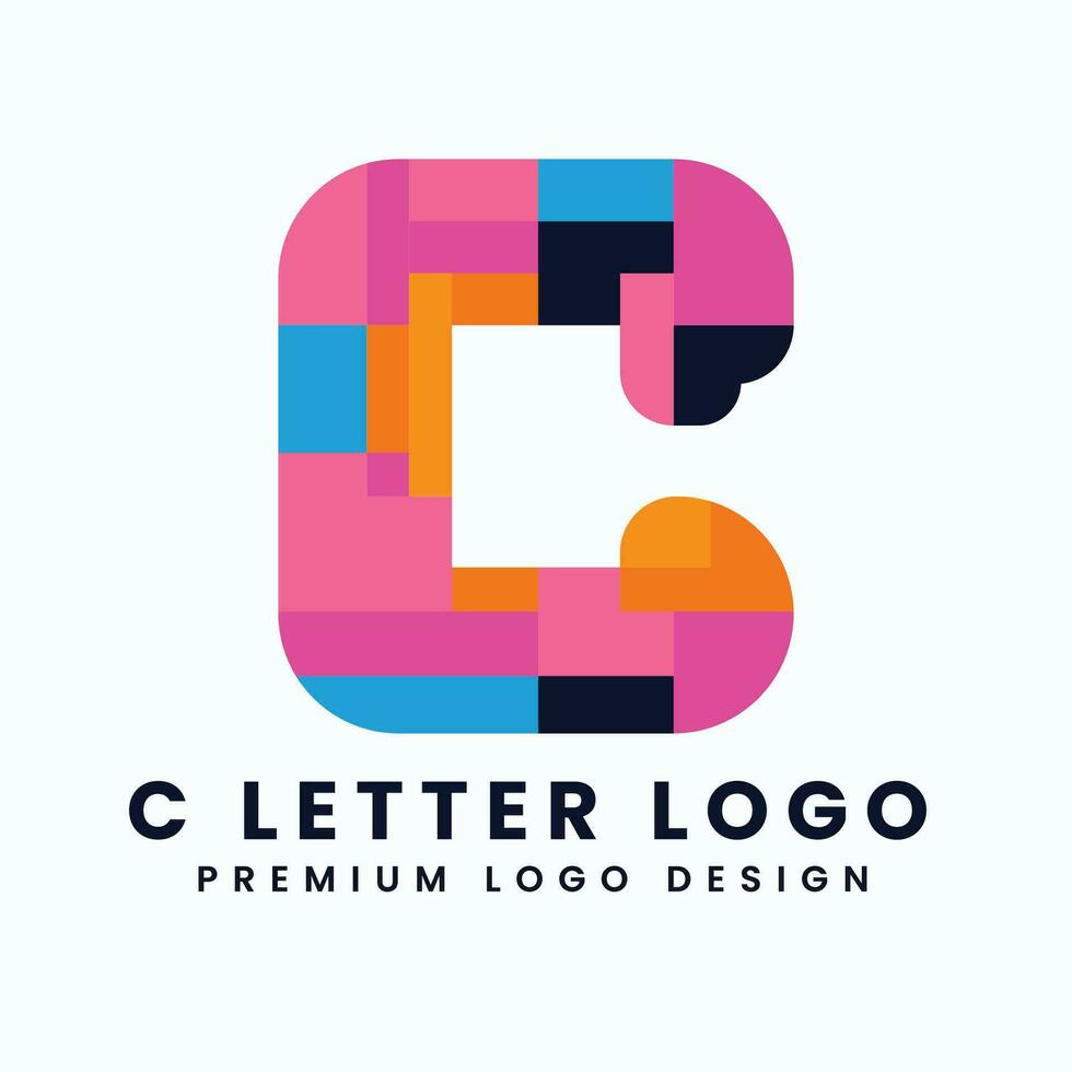 Initiale c Brief Logo Design Vektor Vorlage