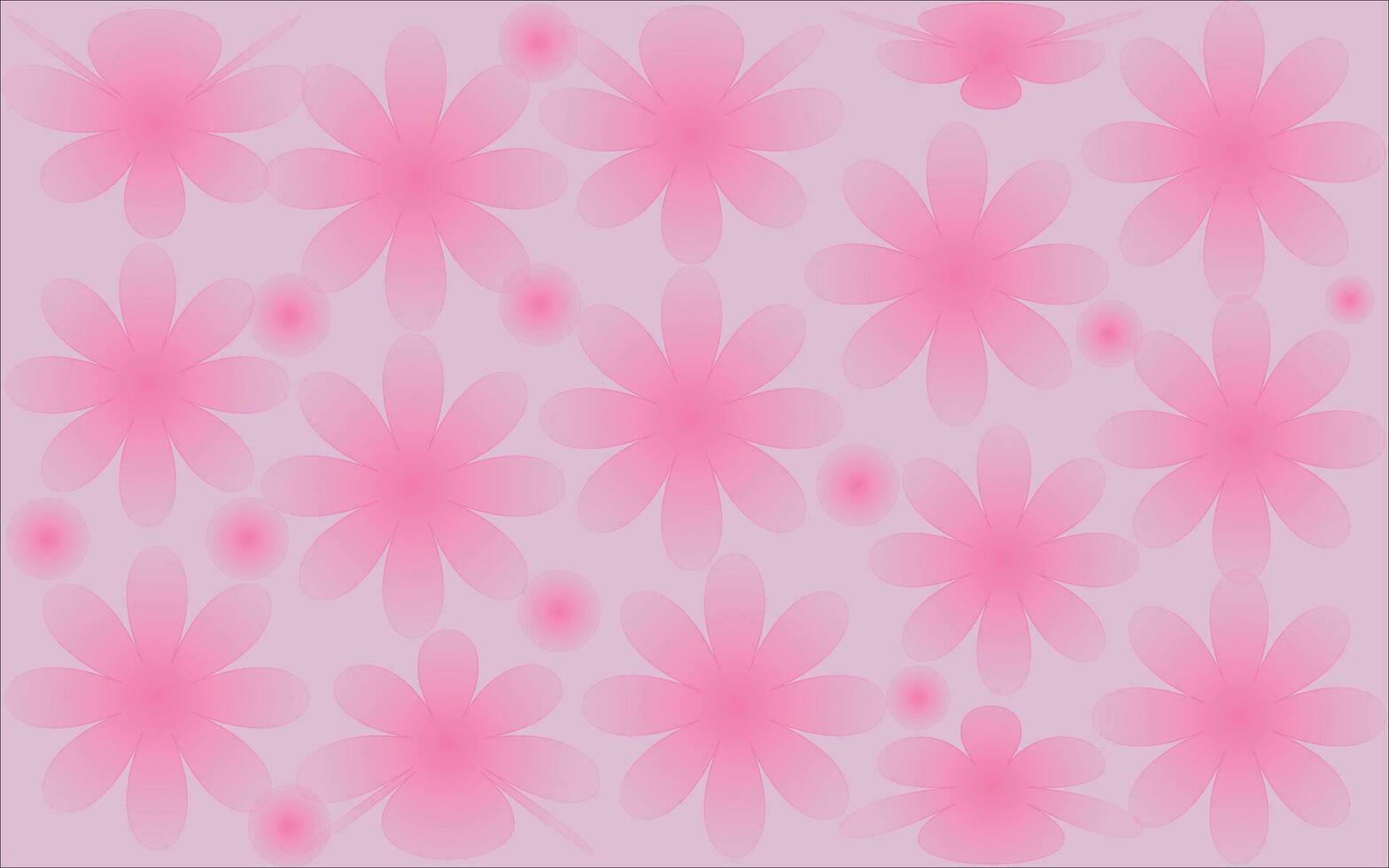 Blume Muster Hintergrund Vektor Kunst, Symbole und Grafik kostenlos herunterladen
