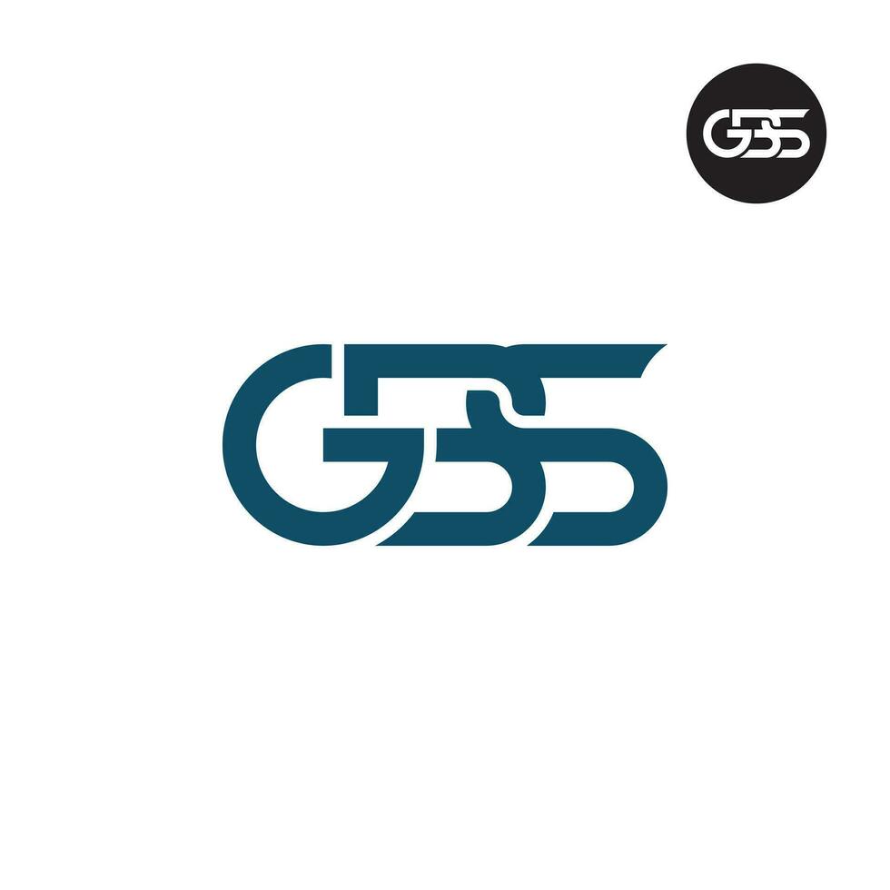 Brief GB Monogramm Logo Design vektor