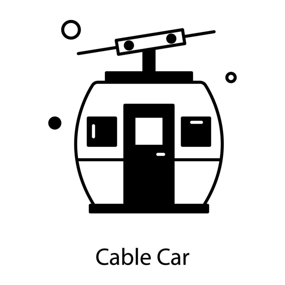 prüfen aus diese linear Symbol von Kabel Auto vektor