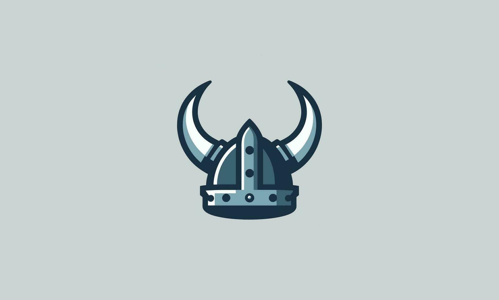 huvud viking vektor illustration platt design