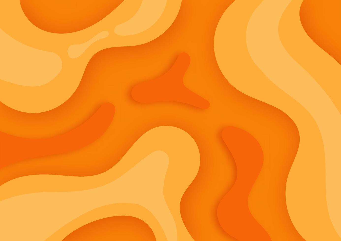 Banner-Design im dynamischen Stil. orange Elemente mit flüssigem Farbverlauf. Kreative Illustration für Poster, Web, Landung, Seite, Cover, Anzeige, Gruß, Karte, Werbung. vektor