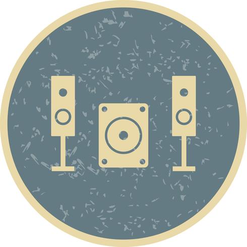 Musik System Vektor Icon