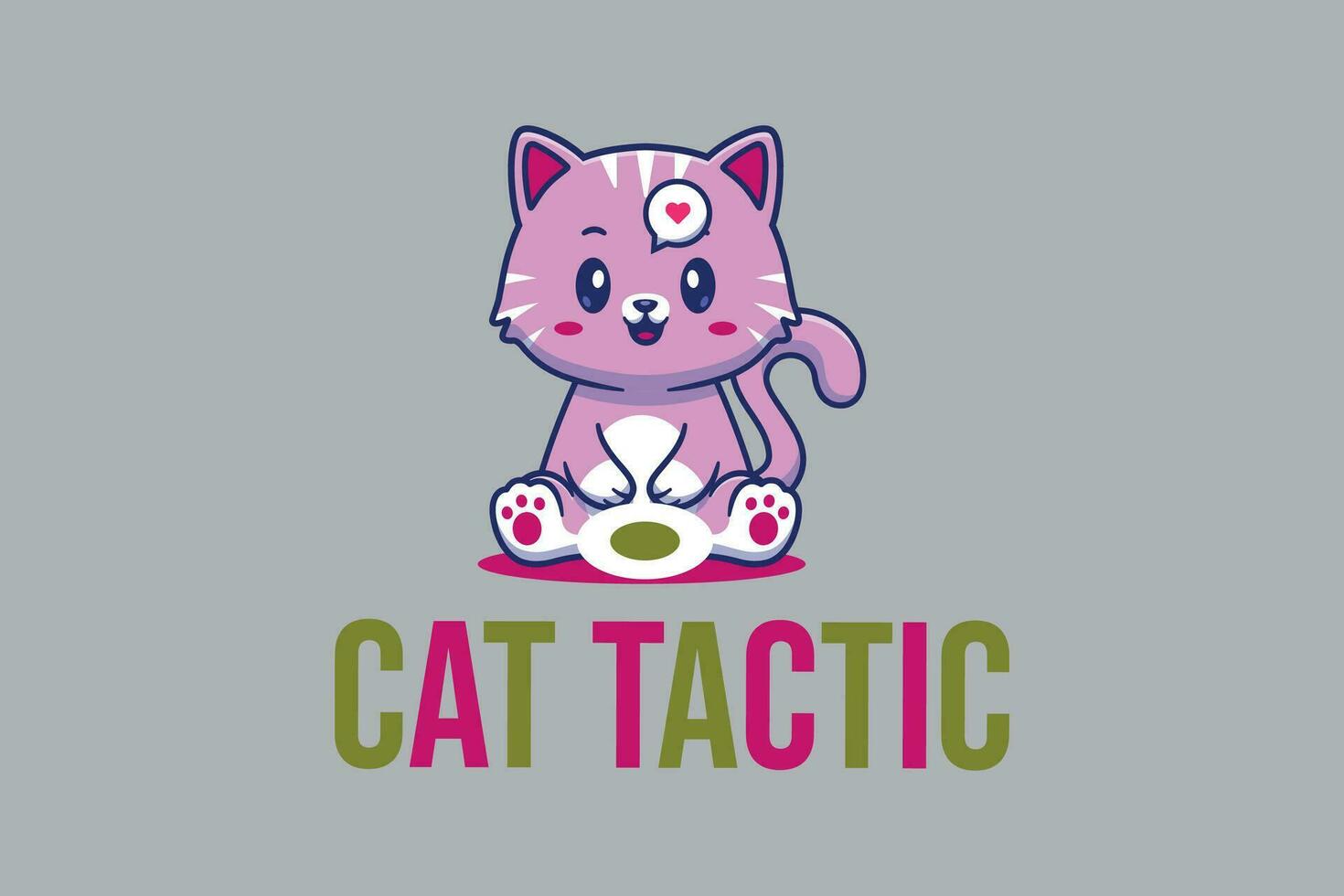 Katze glücklich t Hemd Design vektor