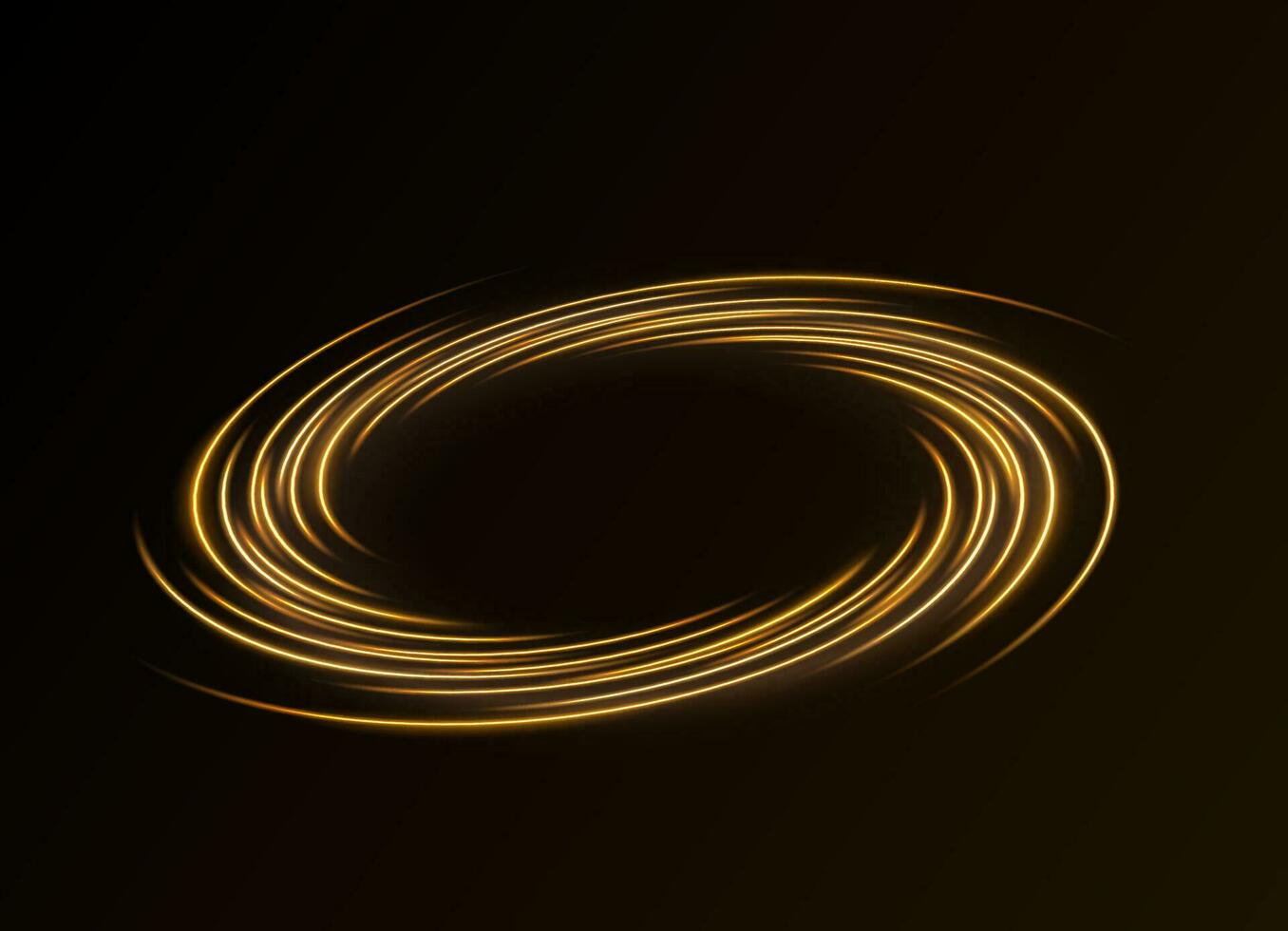 runda gul ljus vriden, lämplig för produkt reklam, produkt design, och Övrig, vektor illustration