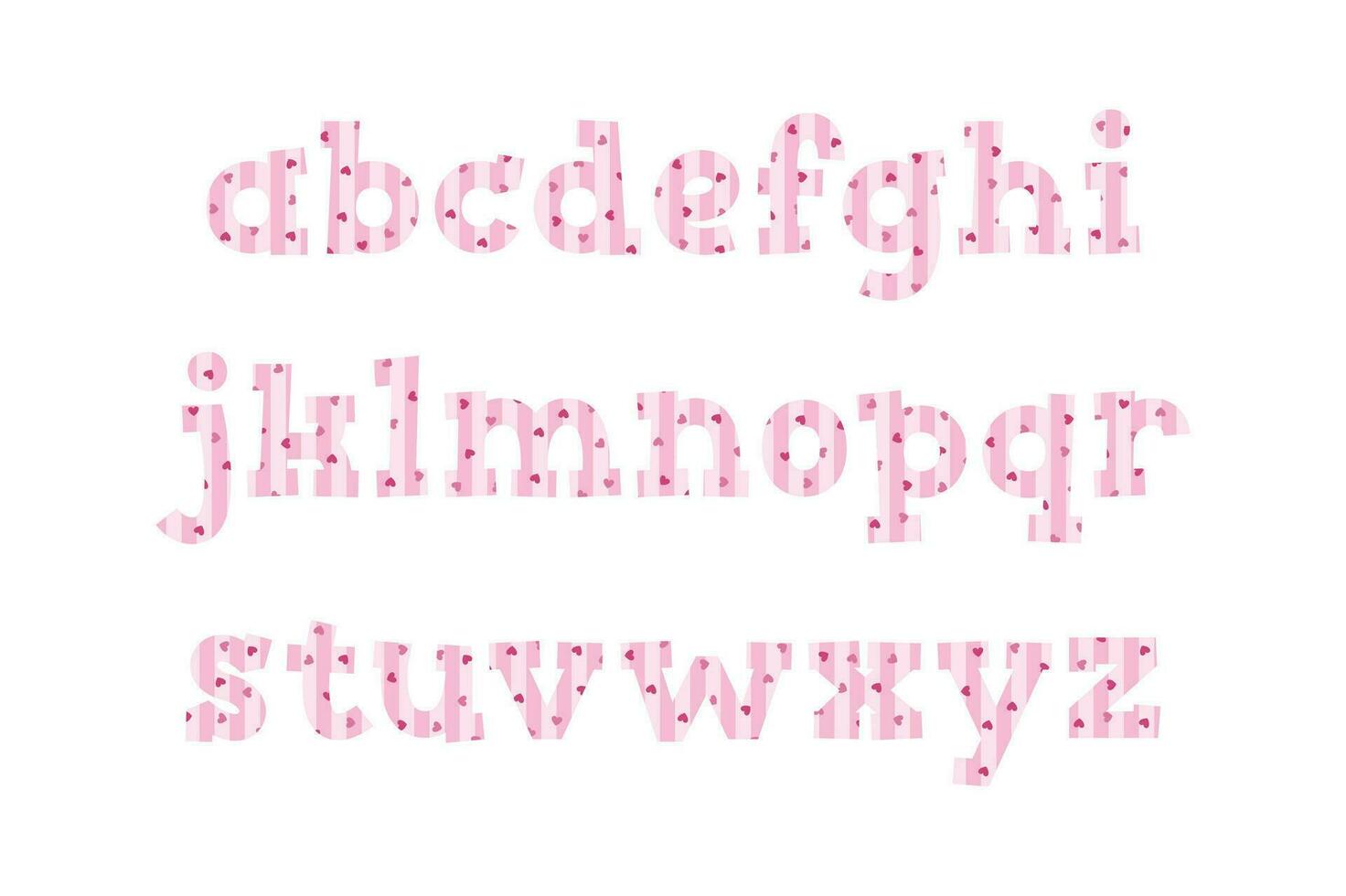 vielseitig Sammlung von Schatz Alphabet Briefe zum verschiedene Verwendet vektor