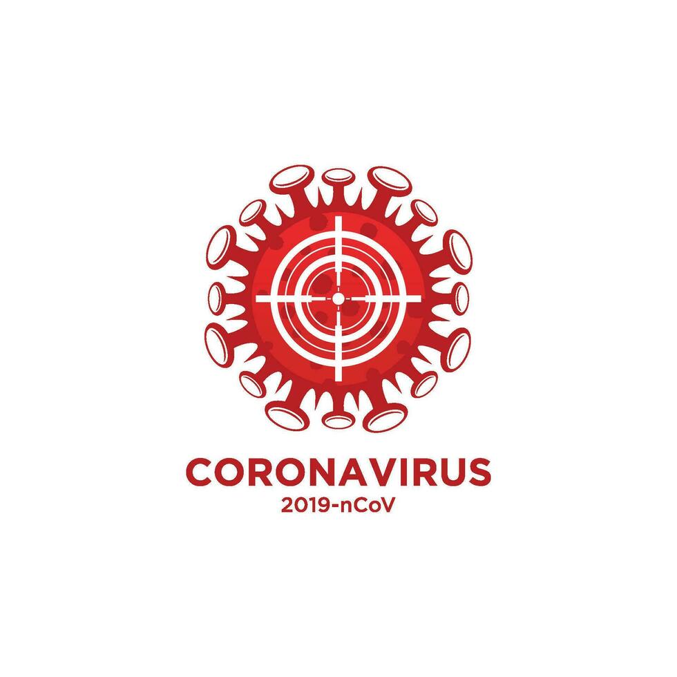 illustration grafisk vektor av korona virus i wuhan, corona virus infektion. 2019-nvoc virus.corona virus mikrob.