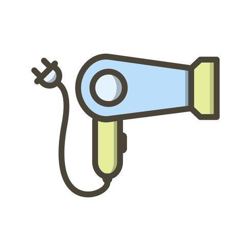 Hårtork Vector Icon