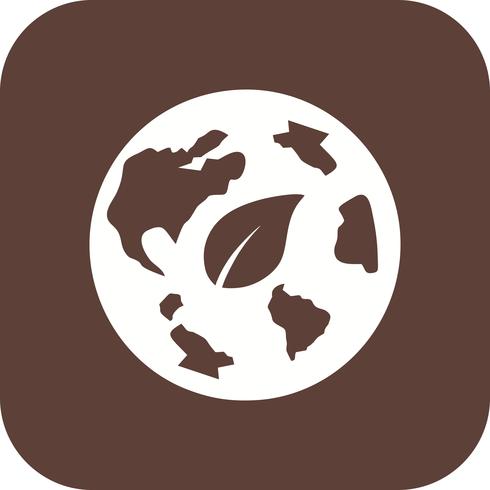 eco world vector icon