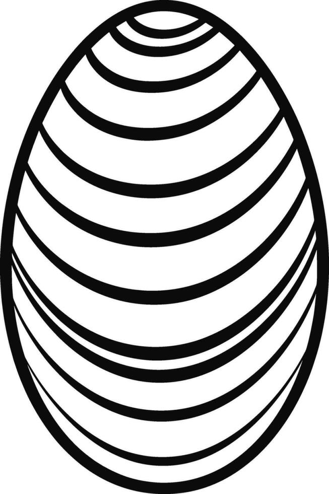 påsk ägg ikon. påsk dag festival. vektor illustration. ai genererad illustration.