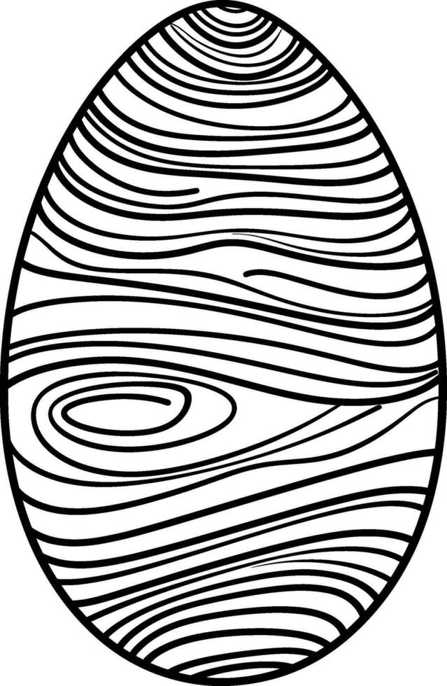 Ostern Ei Symbol. Ostern Tag Festival. Vektor Illustration. ai generiert Illustration.