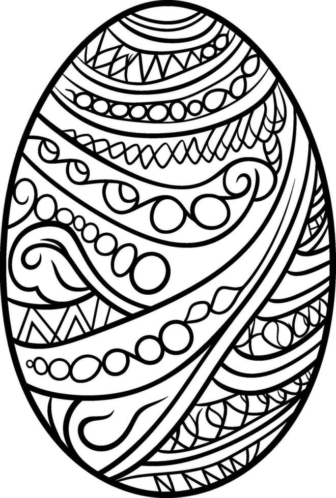 Ostern Ei Symbol. Ostern Tag Festival. Vektor Illustration. ai generiert Illustration.